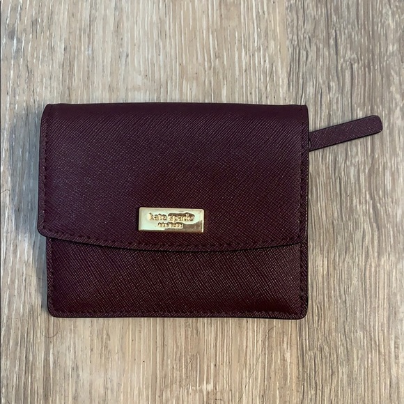 kate spade Handbags - Maroon Kate Spade Wallet